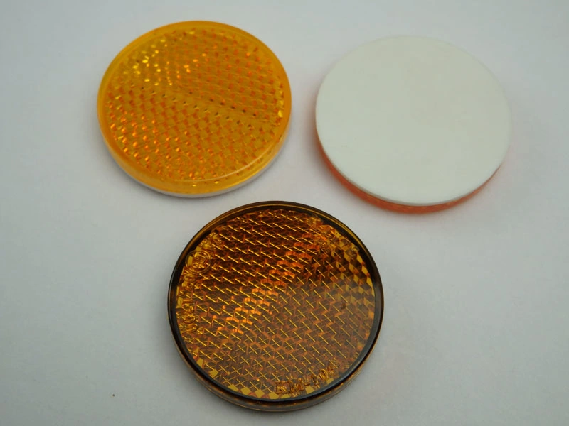 40mm E-MARK Round Reflectors for Motorcycles ATV Bikes Dirt Bike Km106