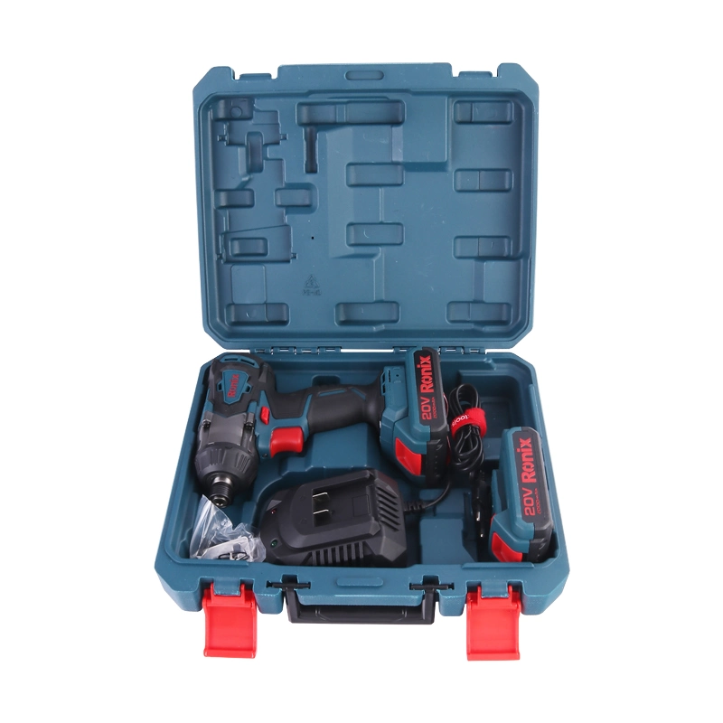 Ronix 8906 20V Brushless Lithium Electric Impact Driver Hand Electric Drill Screwdriver Cordless Impact Driver Drill
