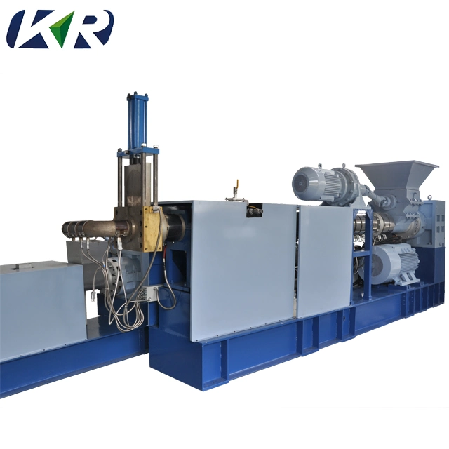 Two Stage Single Screw Plastic Recycling Extrusion Machine