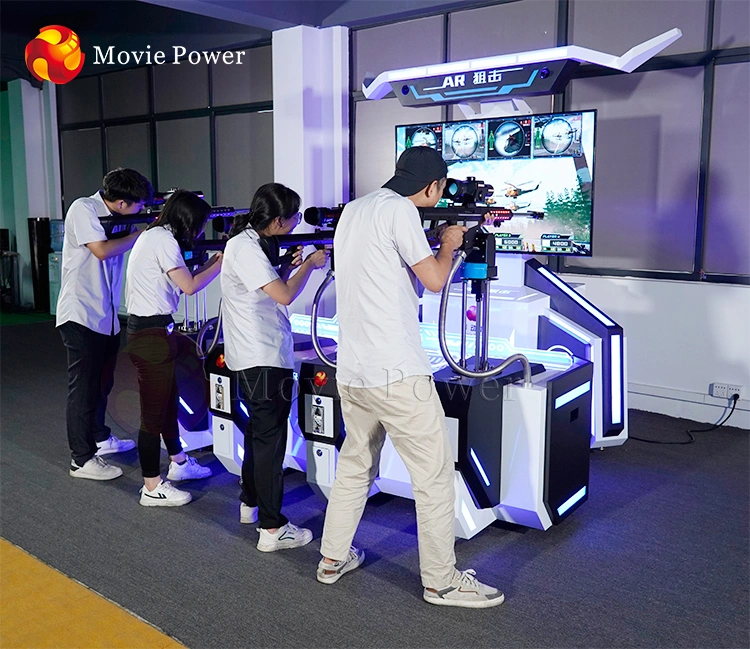 Vergnügungspark VR Gun Games Simulator 9d Virtual Reality VR Shooting Game
