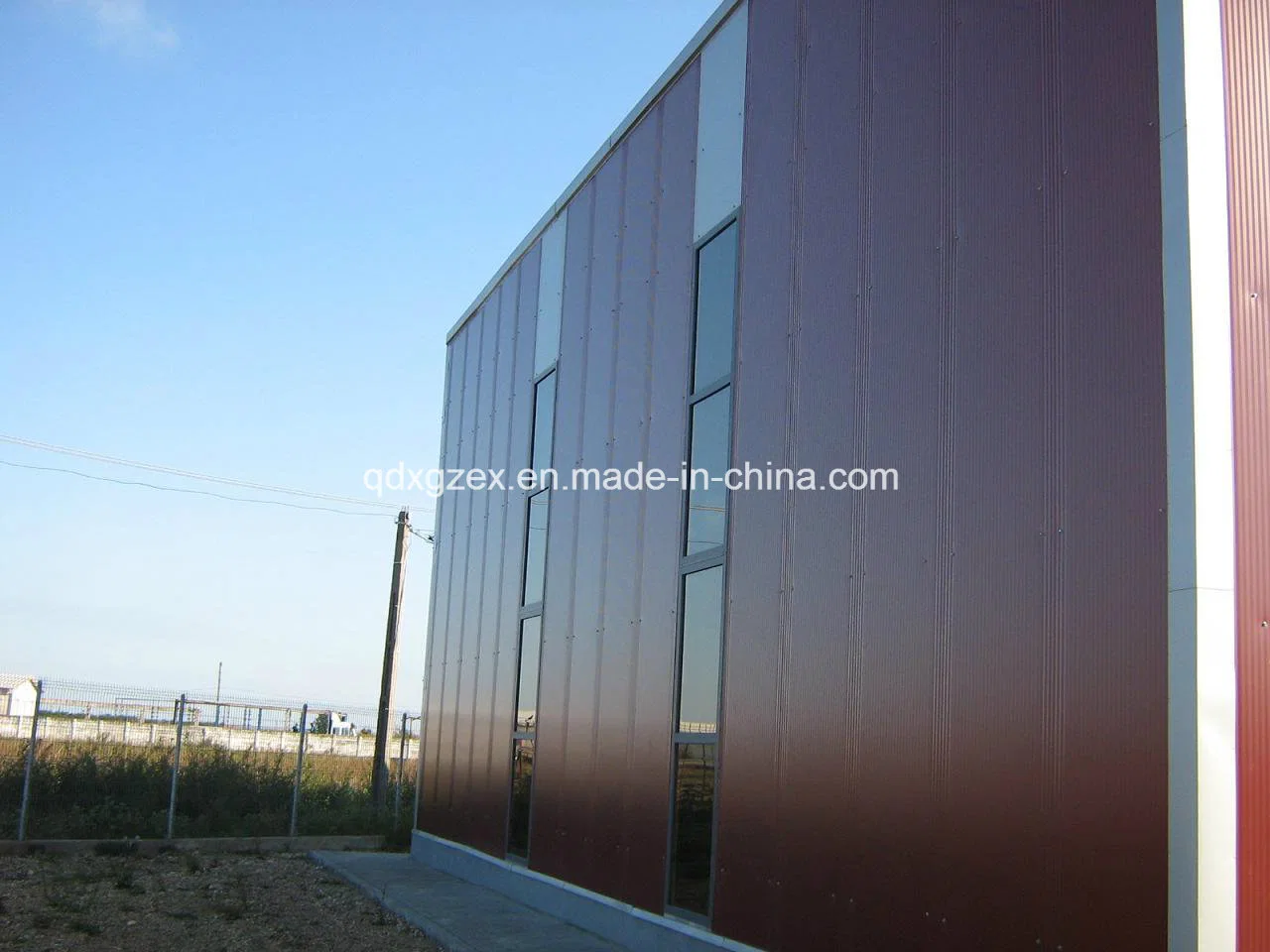 Steel Structure Workshop, Office and Showroom (W-005)