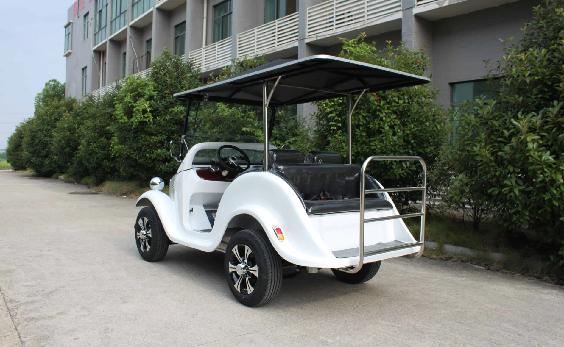 Aluminium-Chassis GFK Karosserie Elektroauto mit CE-Zertifikat 4 Sitz