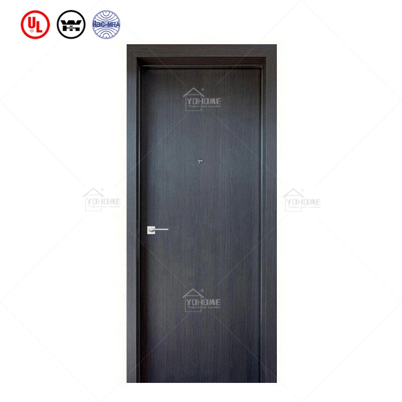 China Top Manufacturer Custom Fireproof Hotel Door Fire Proof Wooden Door Fire Rated 36X84 Inch Interior Door Flush Fire Rated Door Canada