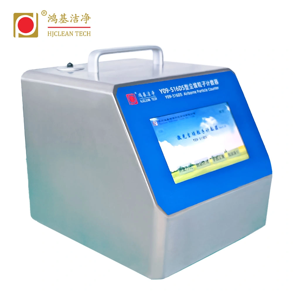 Hjclean Laser Dust Particle Counter Y09-516ds 28.3L/Min 0.5 1.0 2.0 3.0 5.0 10.0um Flow