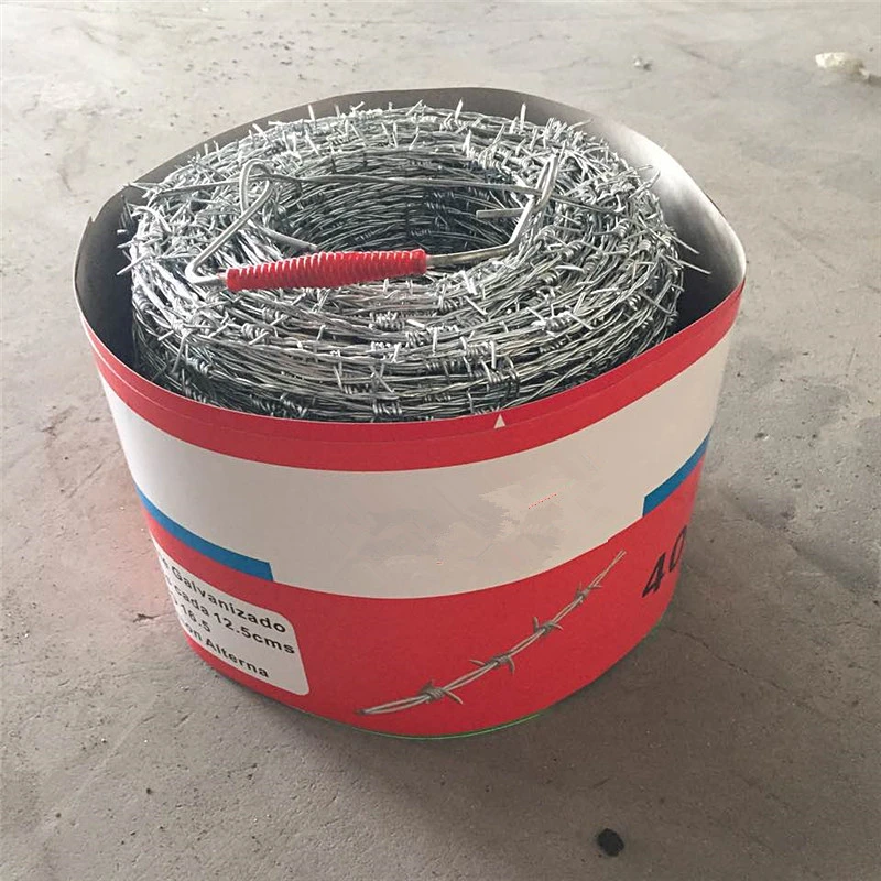 High quality/High cost performance  High Tensile Barbed Wire Single Twist Hot Dipped Galvanized