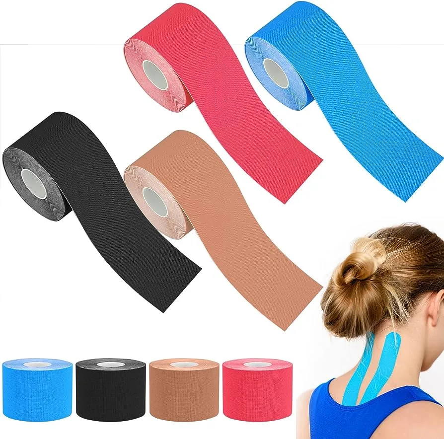 Premium Kinesiology Tape, Topical Pain Relief, and Joint Support Accessories Sports Protection Taping Kin Tape Body Tape Chest Lift Tape Facial Tape