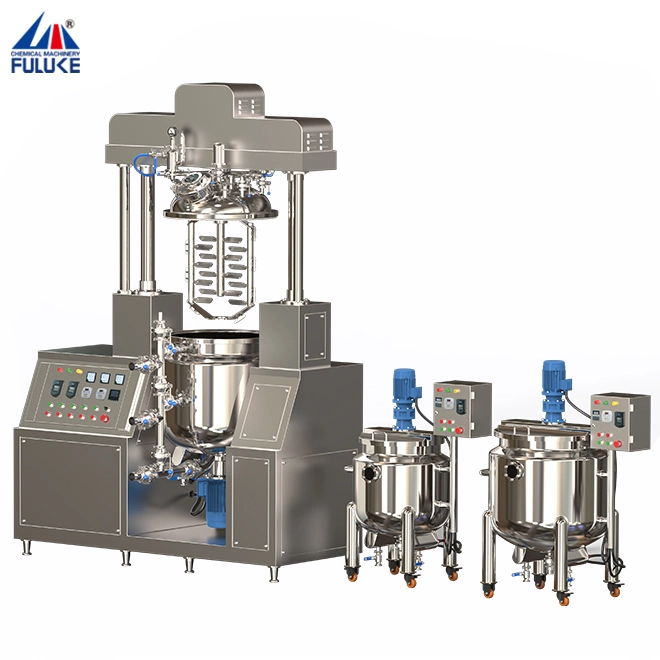 Fme Seriles Vacuum Emulsifying Homogenizer Mixer Machine for Emulcifing Cream Making Machine