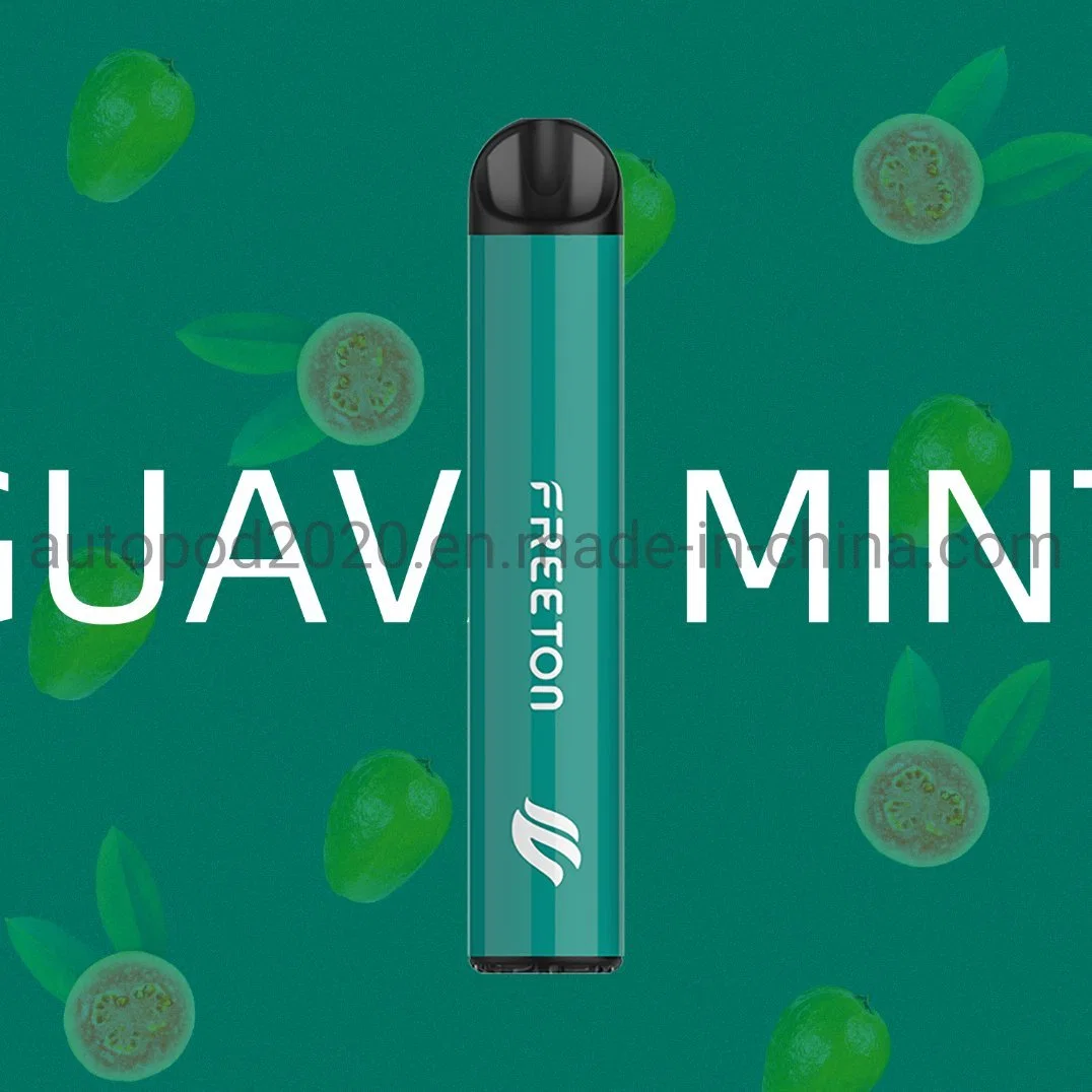 Freeton горячая продажа OEM 900 Мач 1500 Puffs 5ml никотина или синтетические никотина одноразовые Vape Pen E к прикуривателю E-Cig отшелушивающей подушечкой плюс вкусов винограда