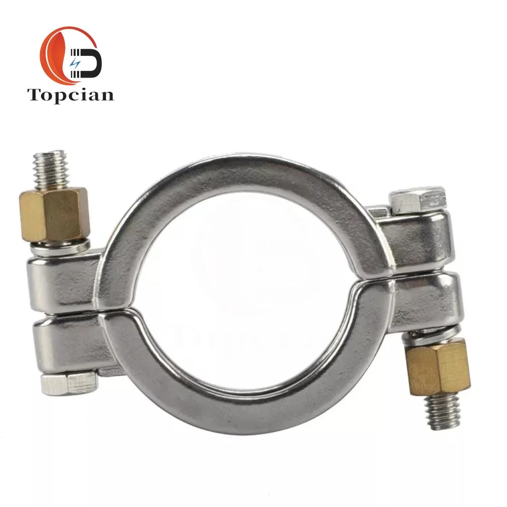 SS304 13mhp 2&prime; &prime; Stainless Steel High Pressure Heavy Duty Pipe Clamp