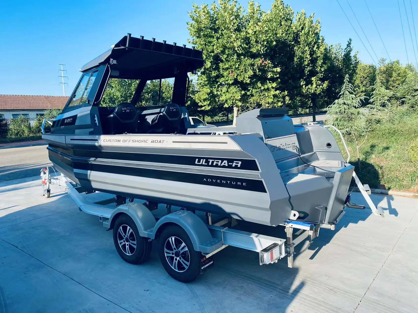 5 m alliage d'aluminium vitesse Yacht pêche Boati bateau de pêche non flatable