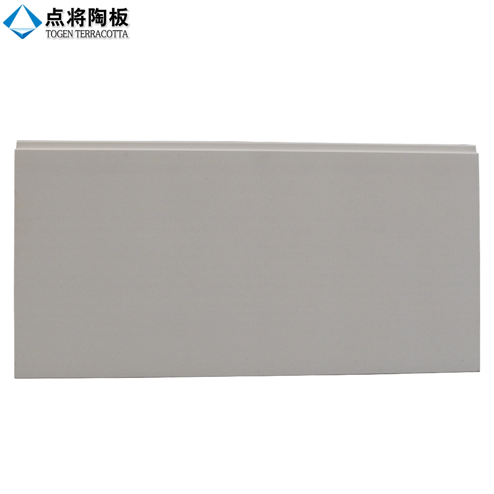 El aislamiento térmico de 18mm ranurado blanco del panel de terracota