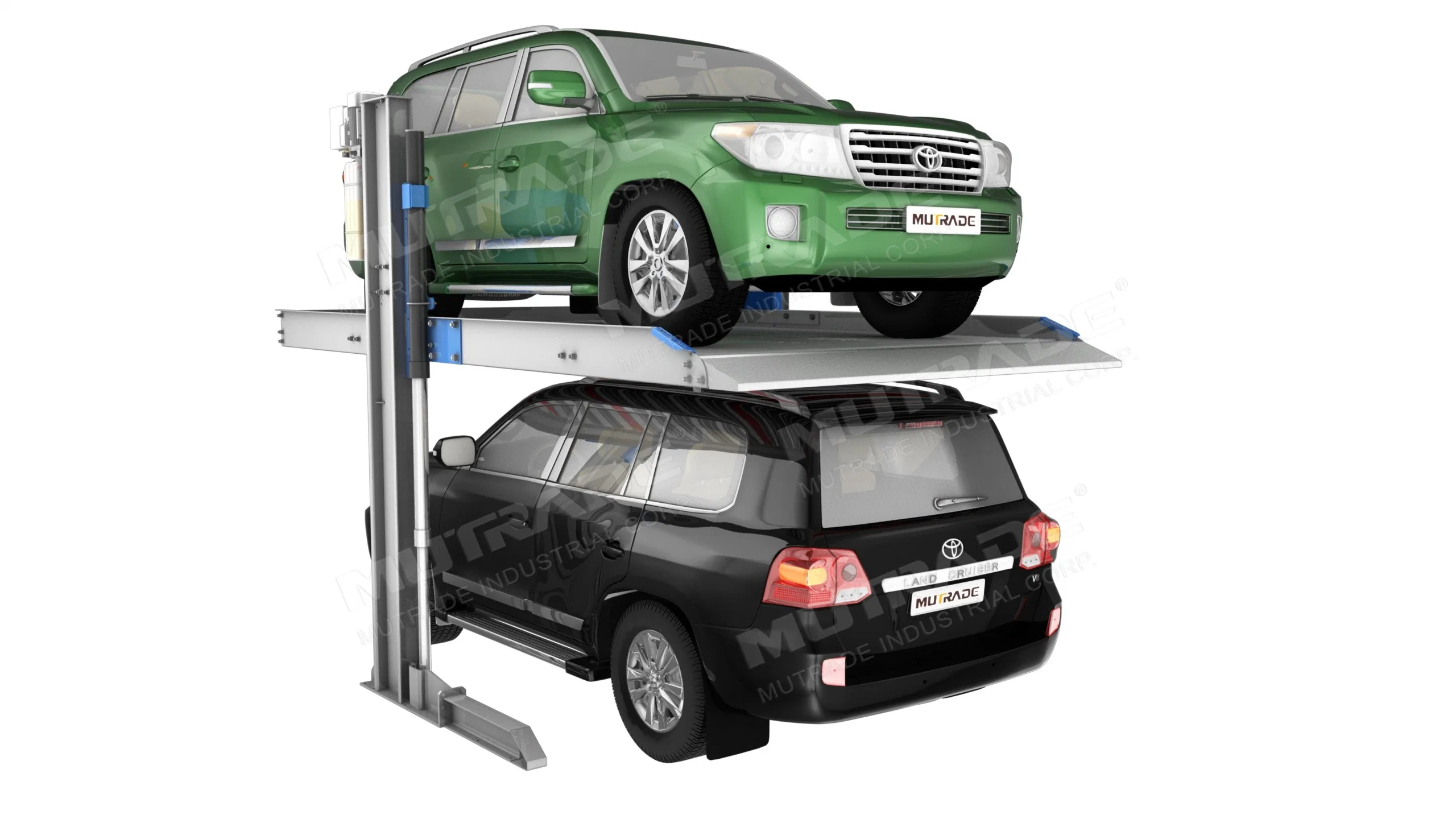 Mutrade 2 Post Hydralic Smart Parking System