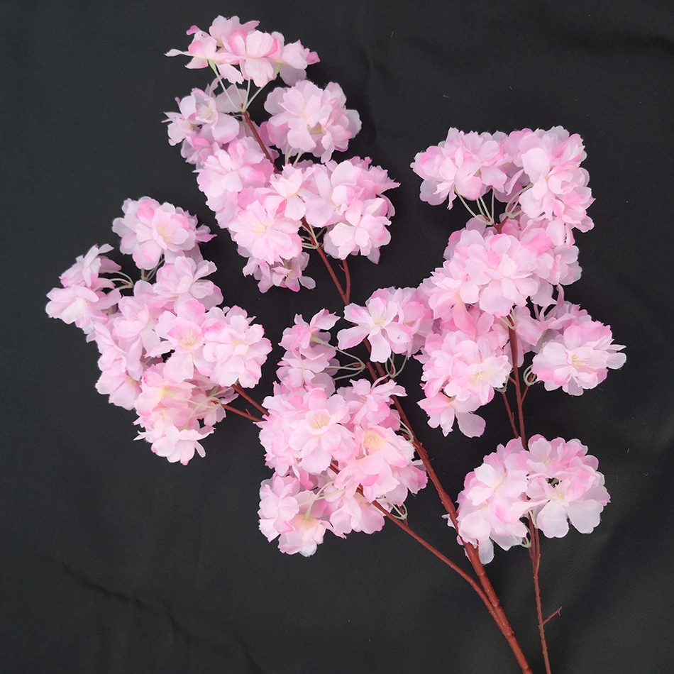 Christmas Decoration Silk Cherry Blossom Flower Wholesale/Supplier Artificial Flower for Sale