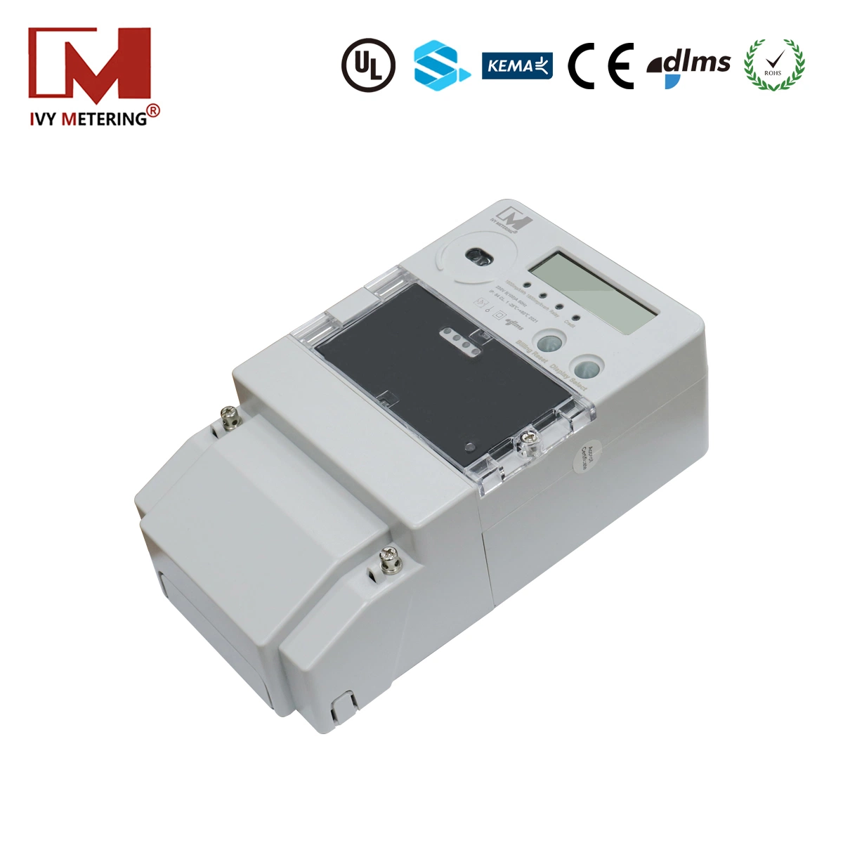 Pluggable PLC GPRS Communication Module Digital Energy Meter APP