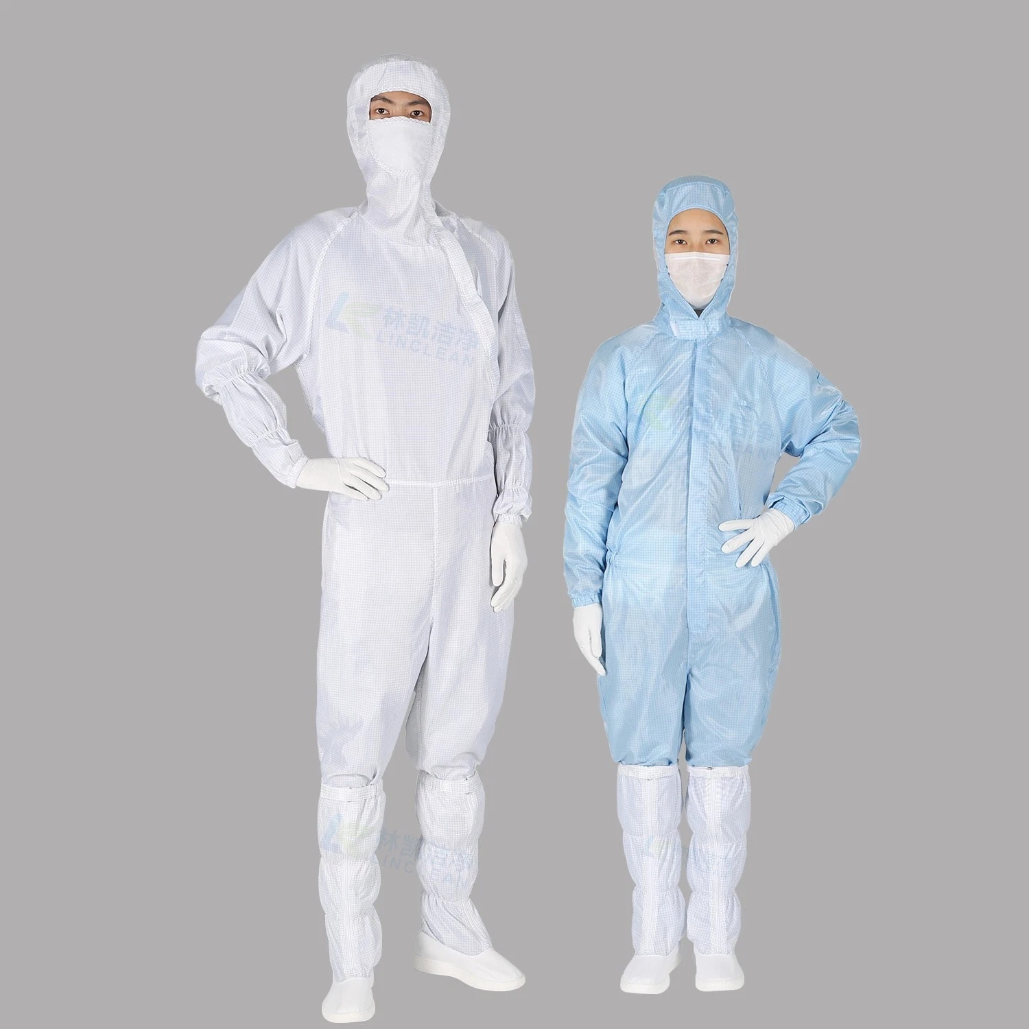 Cleanroom Anti-Static Workwear Washable Safety Gown ESD Garment in Different Color