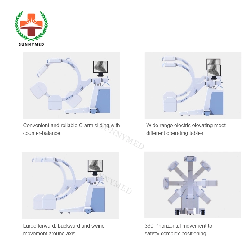 Sy-D033f brazo C Plana Sala de operación de cirugía equipos de rayos X.