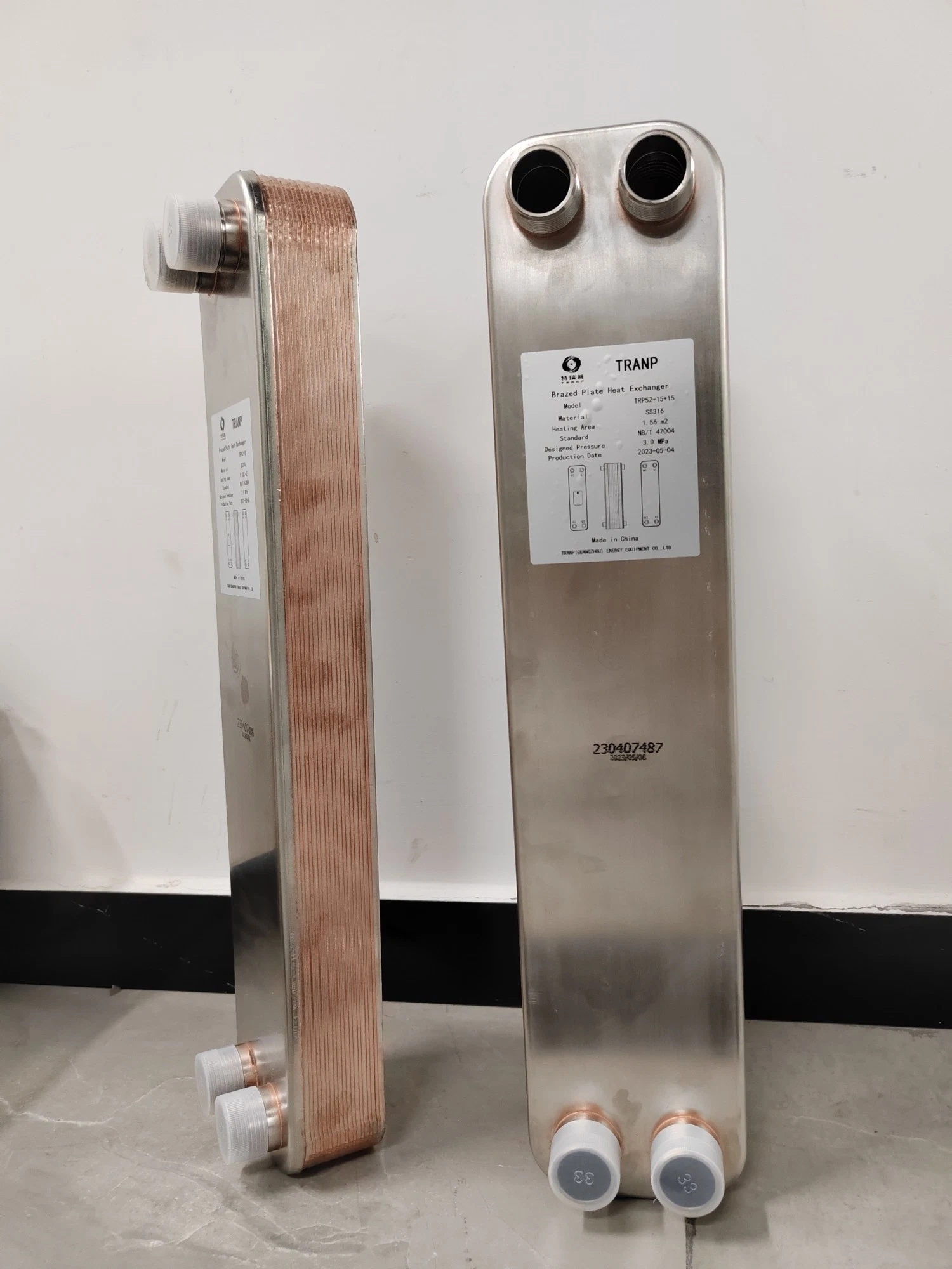 Brazed Heat Exchanger Condensers for Water Chiller