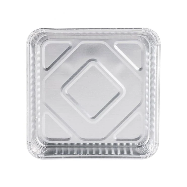 Food Lunch Box Rectangular Disposable Aluminum Foil Container