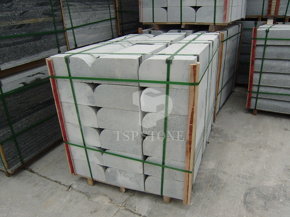 Grey/Black/Yellow/Green/White Granite Curbstone/Kerbstone with Ce Certification