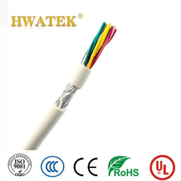 UL2464 Awm 2464 62c&times; 24AWG+Adb Electrical Flexible, Braid Shielded Cable