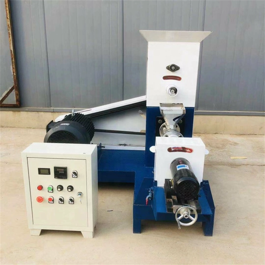 Small Animal Pet Food Making Extruder Floating Fish Feed Pellet Machine