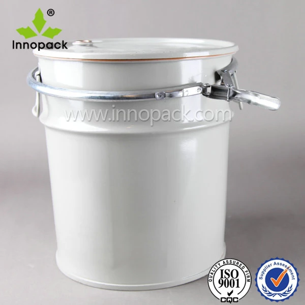 Innopack 5 Gallon Steel Drum Metal Buckets Food Grade with Handle