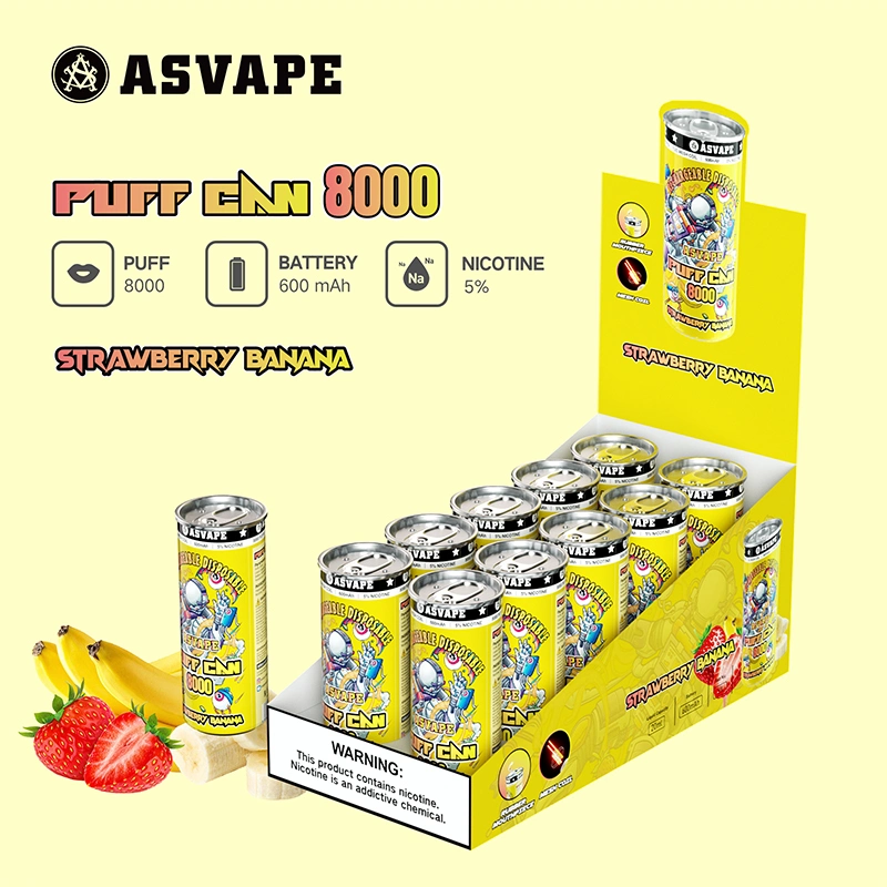 Wholesale/Supplier Original Asvape Disposable/Chargeable 8000puffs 20ml 600mAh Rechargeable