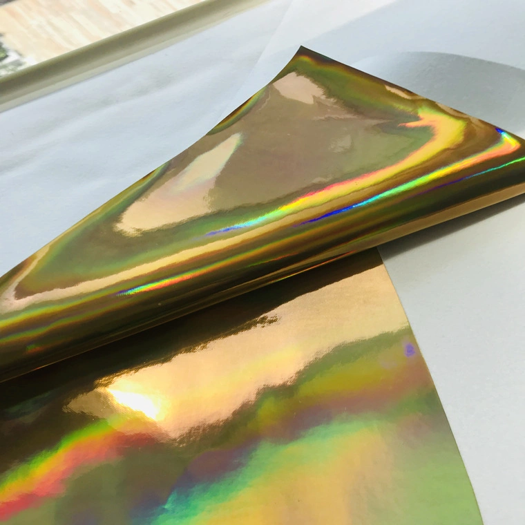 Holographic PU Leather for Bags, Garments, Packaging