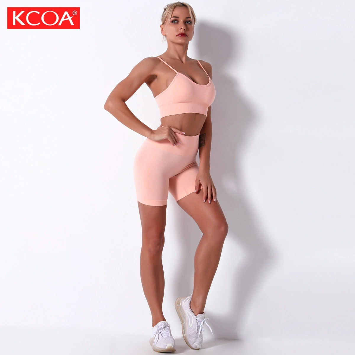 Women 2 Set Workout Exercise Fitness Tight Yoga Gym Clothing