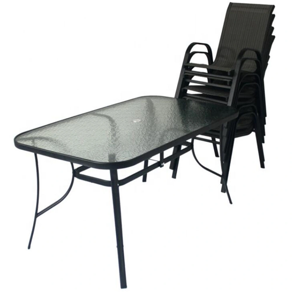 Outdoor Modern Metal Folding Foldable Garden Chairs and Table