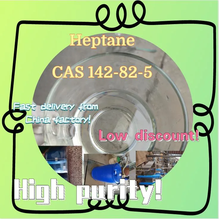 Incoloro heptano líquido CAS 142 82 5 en Stock heptano CAS 142 82 5