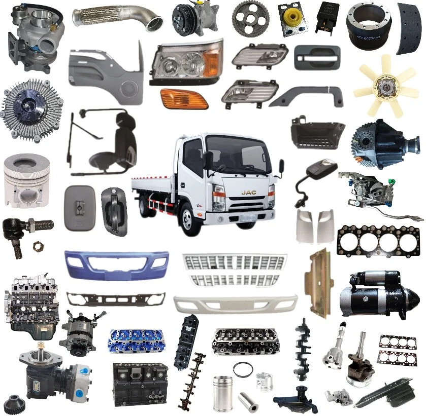 Spare Parts for JAC A5 K5 K7 J6 A6 K6 V9 V9l Q3 Q6 Q7 S3 S6 S7 A8 E6 E3 V6 V5 V7 J5 H6 J3 H3 K5 K3 Truck Spare Parts Spare Parts of Whole Vehicle Series