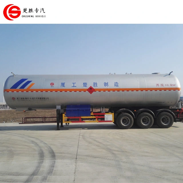 ASME 52000L LPG Tank LPG Semi Trailer for Sale