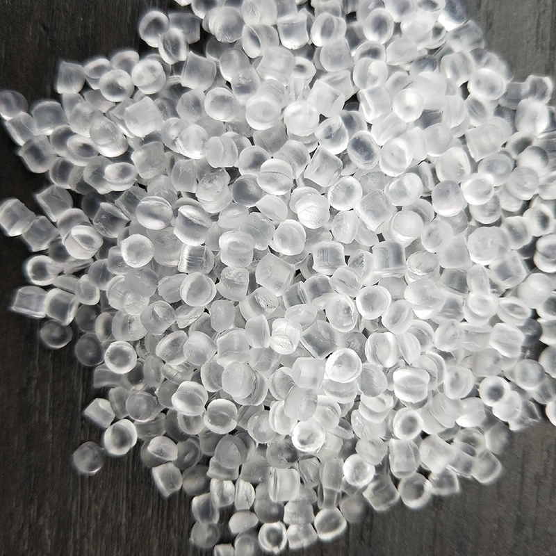 China Manufacturers Direct Sales Transparent PVC Granules Raw Material Clear Soft PVC Particles