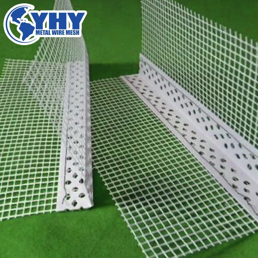 2.5m Length PVC Corner Bead with 10cm Fiberglass Mesh