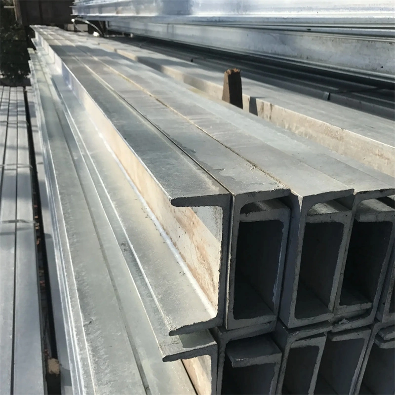 ASTM A36 JIS G3101 Structural Profile Galvanized Channel Styles C Channel Steel C Purlin Construction Section Roof Purlin Hot Rolled Galvanized Carbon Steel