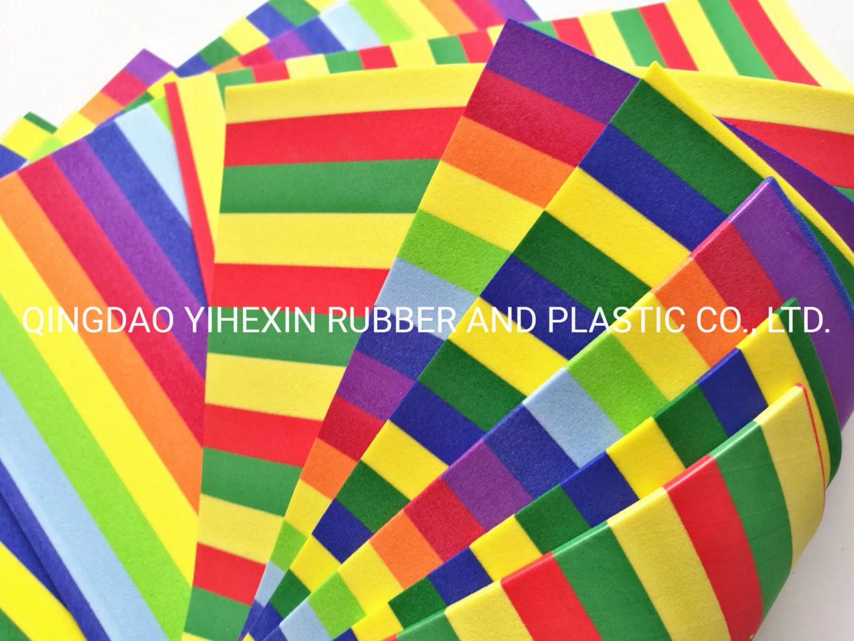 1.8mm Combined Rainbow-7 Colors EVA Foam Sheet