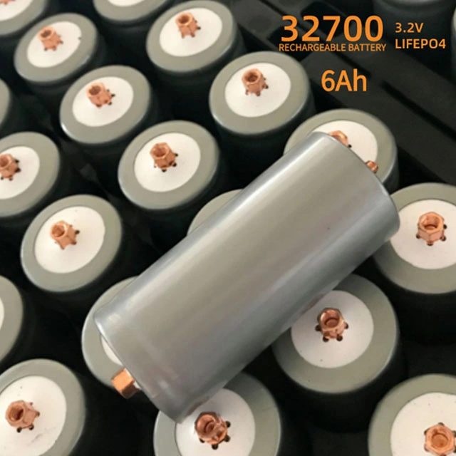 Высокая производительность 32700 32650 энергии 3.2V 6500Мач 6000mAh LiFePO4 32700 ячеек