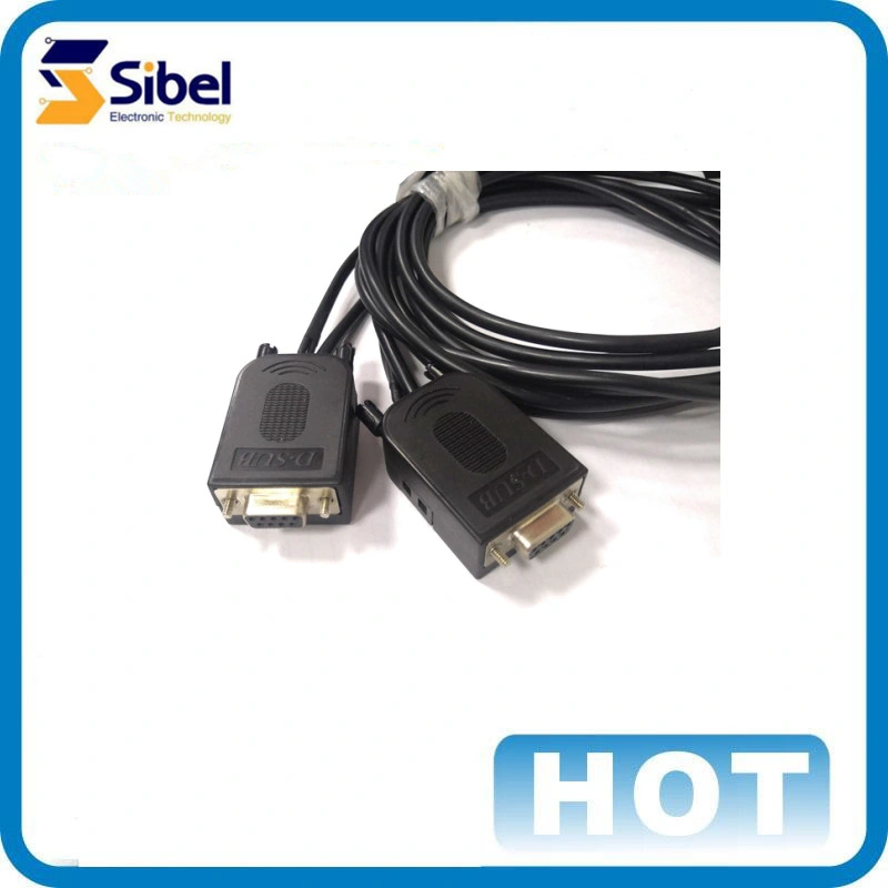 Dp Male 9pin VGA to 9 Pin Female D-SUB Audio Video Signal Communication Cable for Computer, Printer and Other Electronic Products