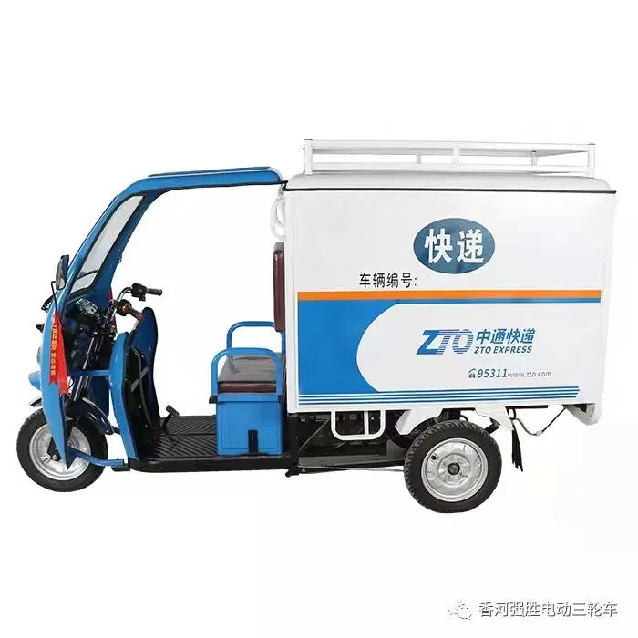 Fast Speed Electric Tricycle Courier Cargo Delivery 3 Wheel Mobility Electric Truck