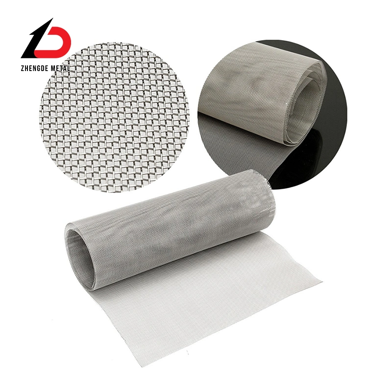 Wholesale Plain Weave Woven Stainless Steel Wire Mesh Screen