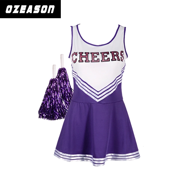 OEM Custom 2023 New Fashion Printing Cheerleading Uniforms Girls Sexy Hot Cheerleader Costumes