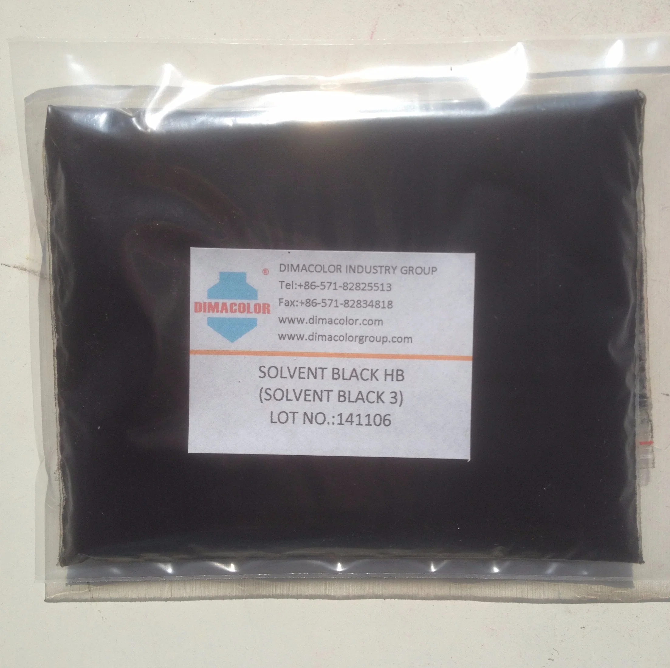 Corantes de solvente Preto 3 HB PC de plástico PET ABS PP de HDPE