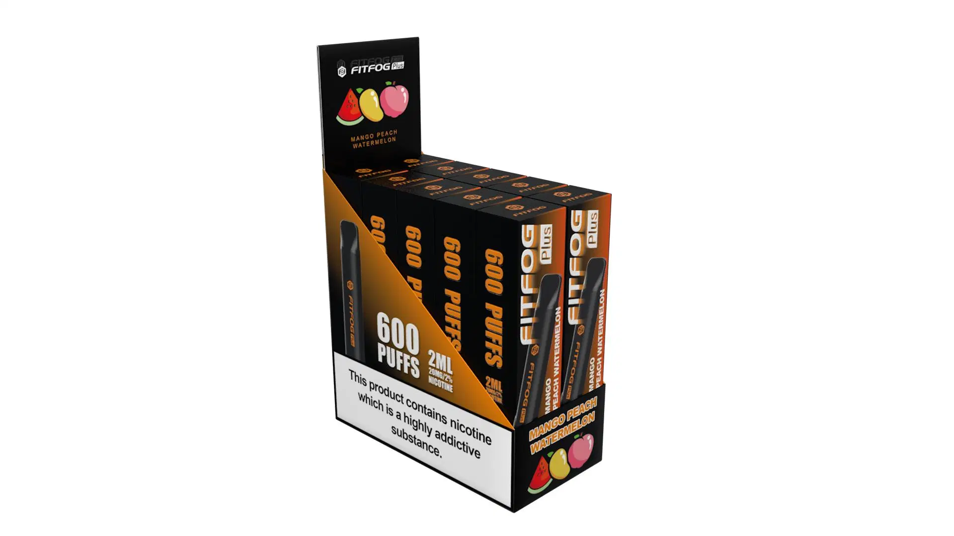 Nuevo producto de tendencia con 3500puffs grandes sabores 10 VAPE desechable Dispositivo Vapes 600 Puffs