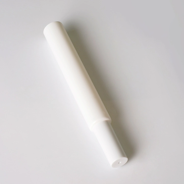 15ml White Color Empty Printing Custom Logo Lip Gloss Tube with Soft Silicone Applicator