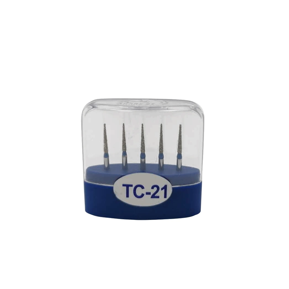 Polaco Dental rebabas Diamond 5pcs/Pack serie tc