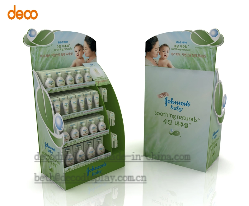 Cardboard Display Corrugated Board Display Stand for Surpermarket