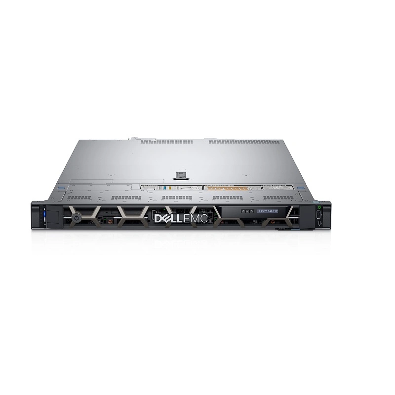 Serveur hôte R440 spécifique à l'entreprise 1u Double canal ERP File Mail Serveur rack de stockage