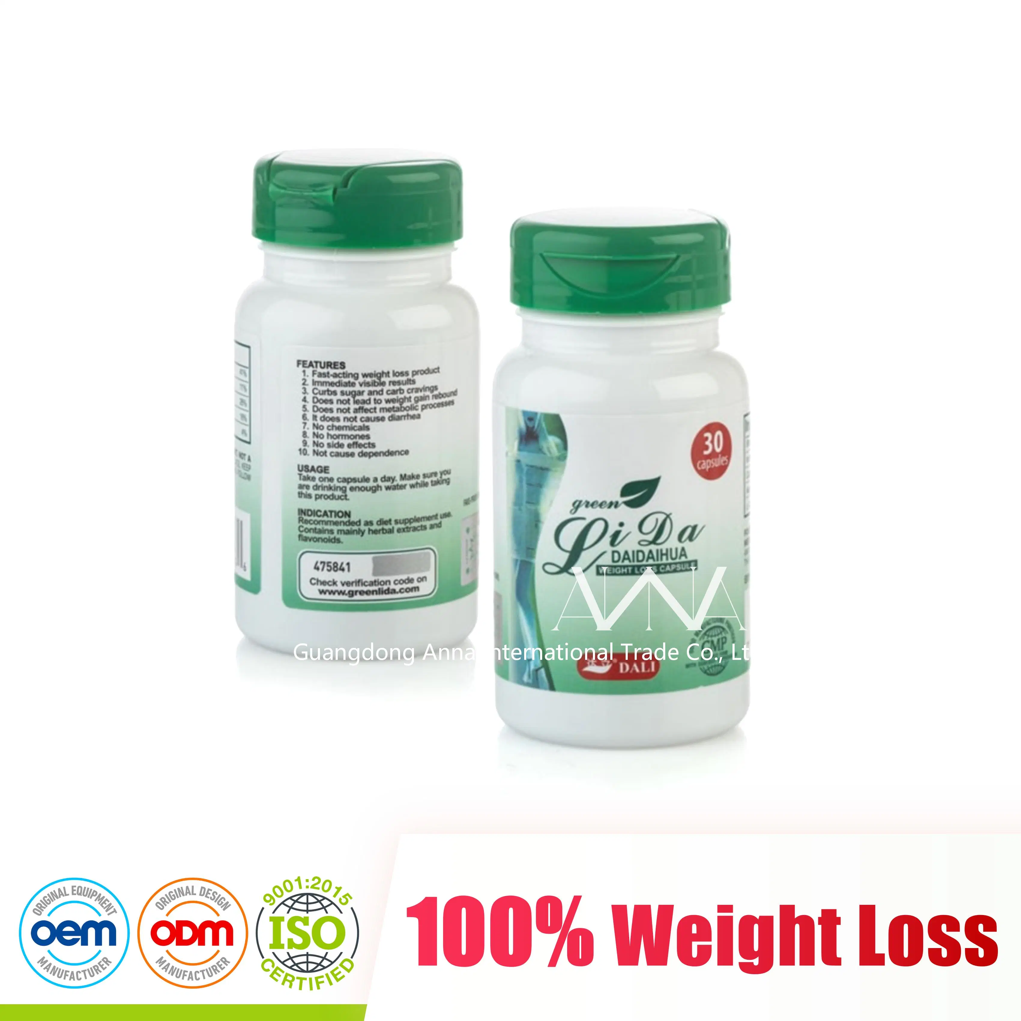 Stock Sales Original Lida&Plus Weight Loss Capsules Hot Slimming Products