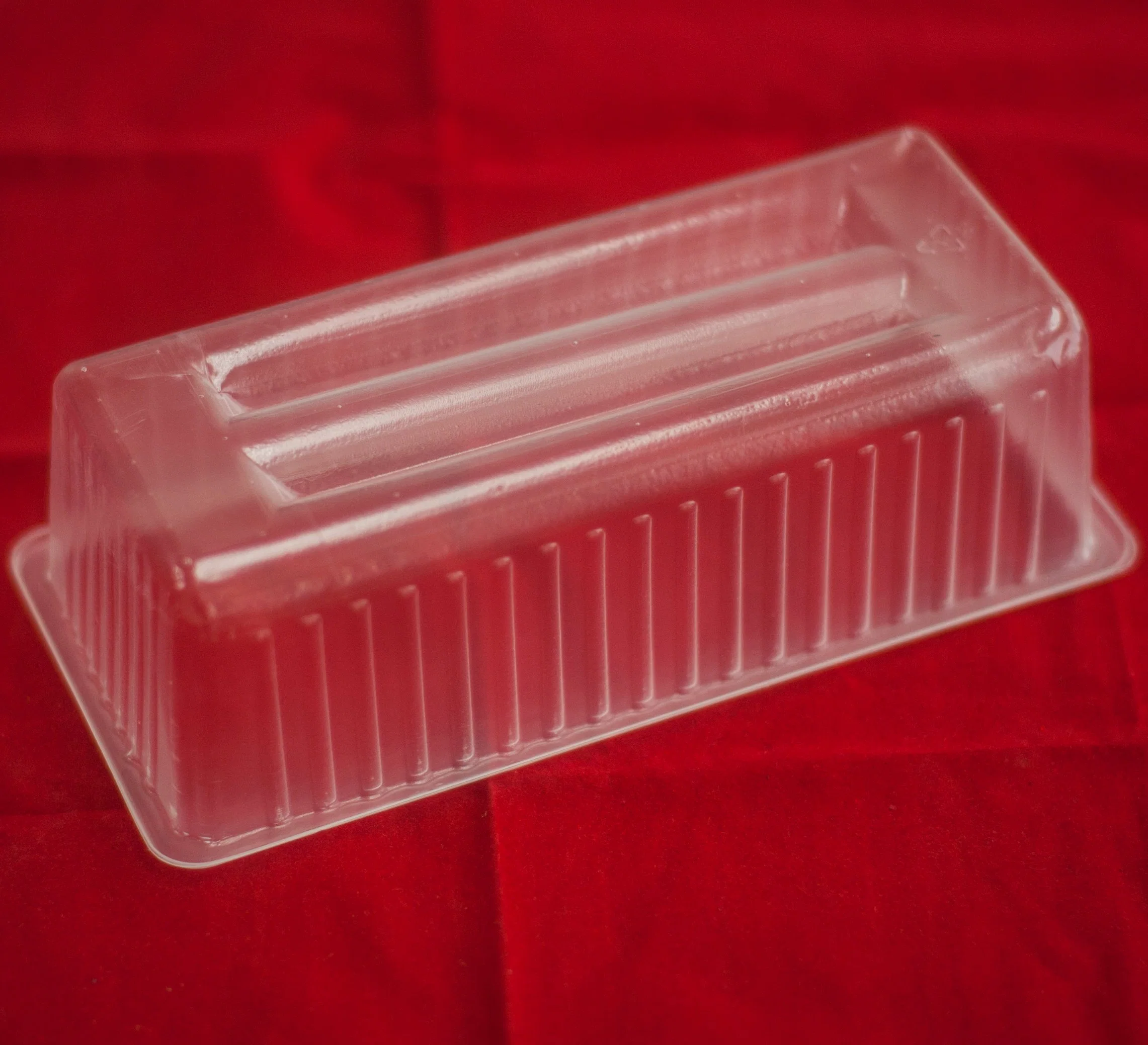 Plastic Polystyrene Transparent Puffed Food Container